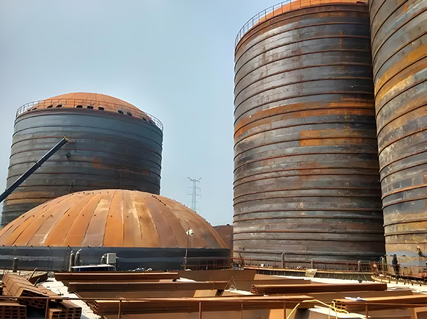 城中焦粉钢板仓